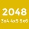 Newest version of the famous 2048 game