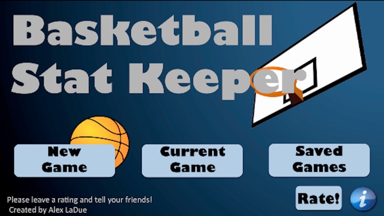 Basketball Stat Keeper