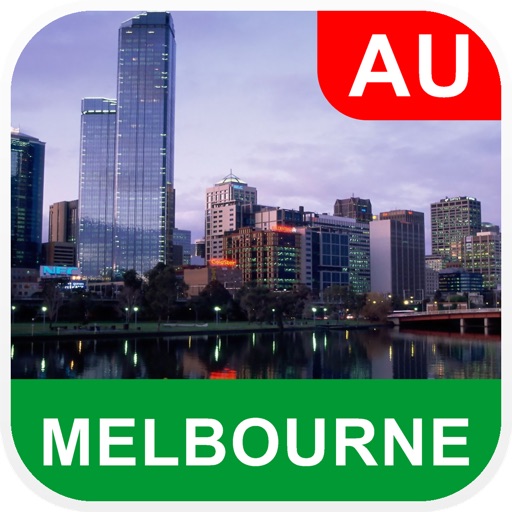 Melbourne, Australia Map - PLACE STARS