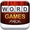 Word Games Pack - 7 in 1 Bundle with Word Search, Mixer, and Hangman