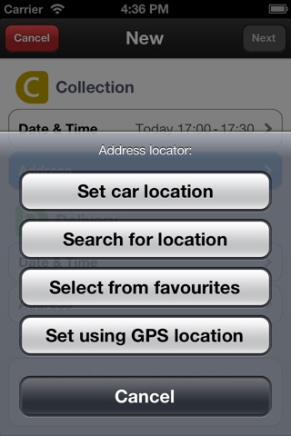 CarConnect – London car collection, delivery and storage. screenshot 2