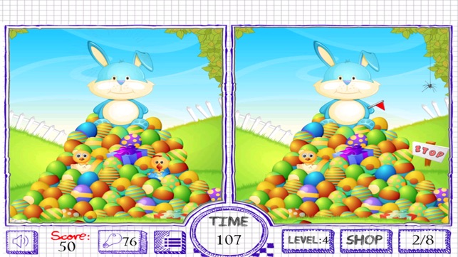 Find Differences:Easter Bunny(圖4)-速報App