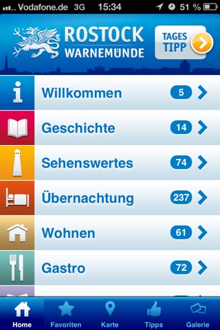 Rostock App screenshot 2