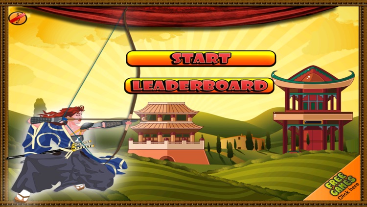 Aim & Hit The Ninja Bow And Arrow Archery Free