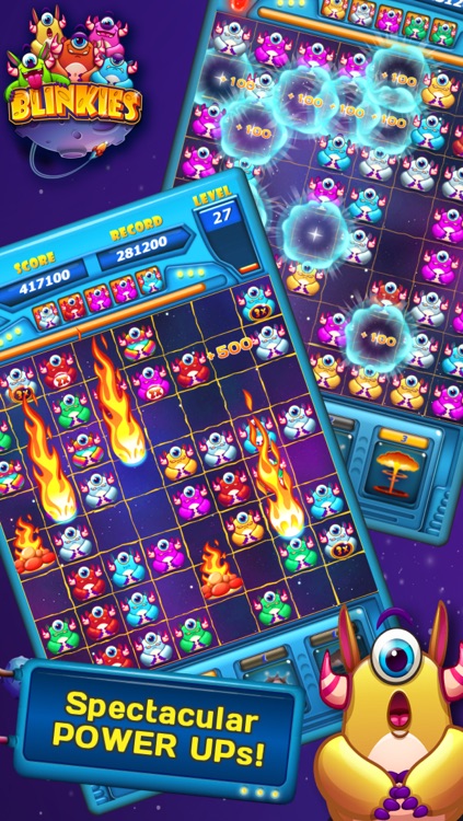Blinkies - fun free color matching puzzle games screenshot-3