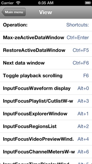 Shortcuts for Sony Acid Pro(圖4)-速報App