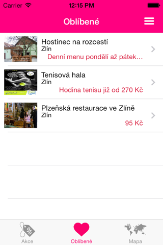 AKCEHNED.CZ screenshot 3