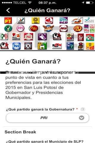 Elecciones Potosinas screenshot 3
