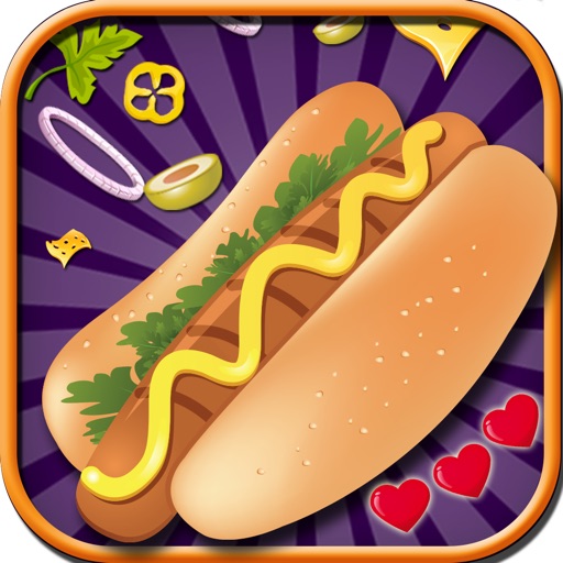 Hot Dog Maker – Free girls kids Cooking Game Icon