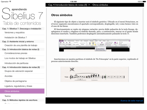Aprendiendo Sibelius 7 screenshot 4