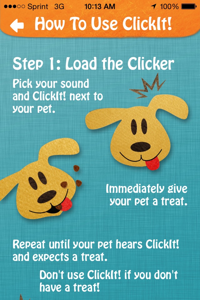 ClickIt! - The Simple and Smart Dog Training Clicker screenshot 2