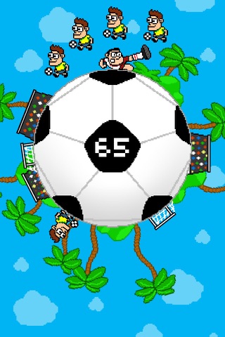 A Brazil Mundial Championship Soccer Football Jumpy Ball 2014 : Road to Rio-Win the Finals! screenshot 3