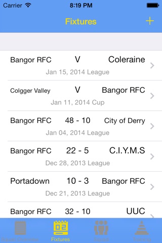 iRugbyCoach screenshot 2