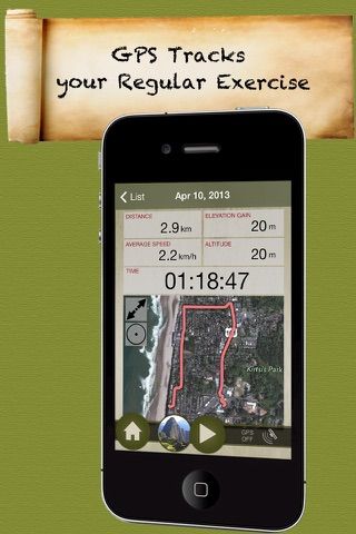 Hike the World - GPS Tracker for Outdoor Fitness, Running Biking Walking Cycling & Adventure Travel screenshot 3