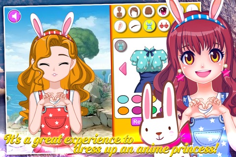 Anime princess dressup screenshot 2