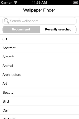 Wallpaper Finder Free screenshot 2