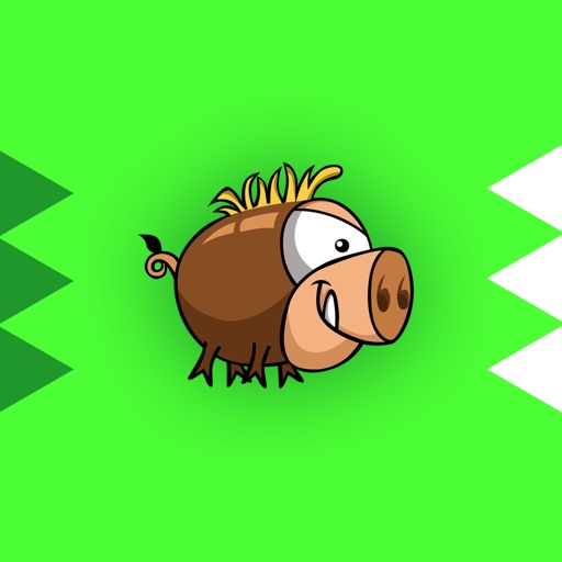 Hero Pig Go: no wings jump iOS App