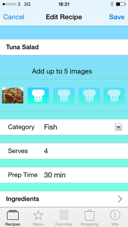 Recipe Book - My Best Recipes screenshot-3
