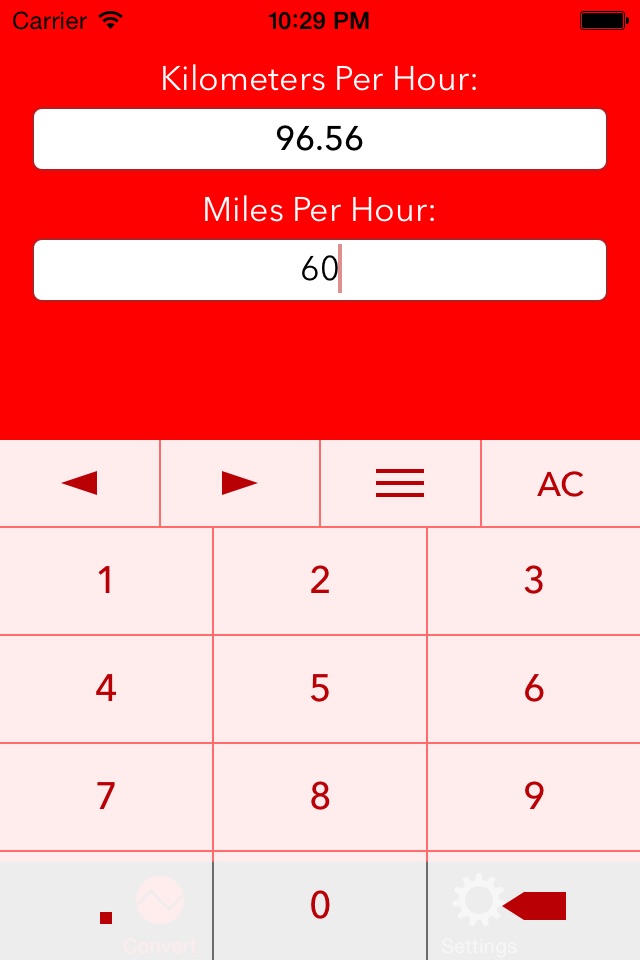 Miles Per Hour To Kilometers Per Hour – Speed Converter (mph to km/h) screenshot 2