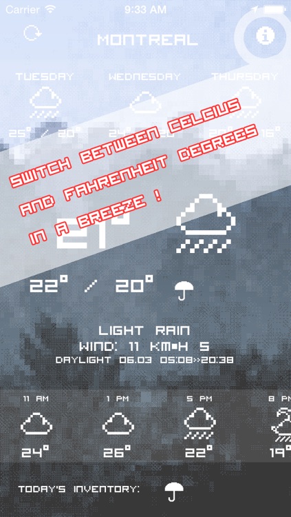 Pixel Weather - My Forecast report and conditions for local weathercast