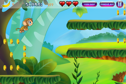 Brave Baby Monkey - Jungle Jump and Run Adventure - Full Version screenshot 3