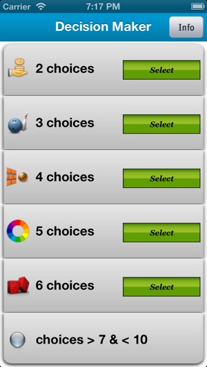 Decision Maker App