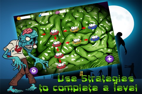 Zombie Virus Blast Pro - Dead Brain Attack Puzzle Mania screenshot 3