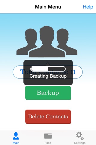 Backup All Contacts screenshot 2