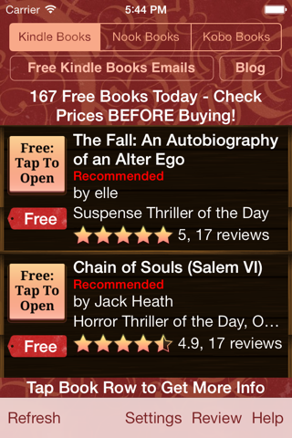 Free Books for Kindle, Free Books for Nook, Free Books for Kobo - Free Books Monster screenshot 2