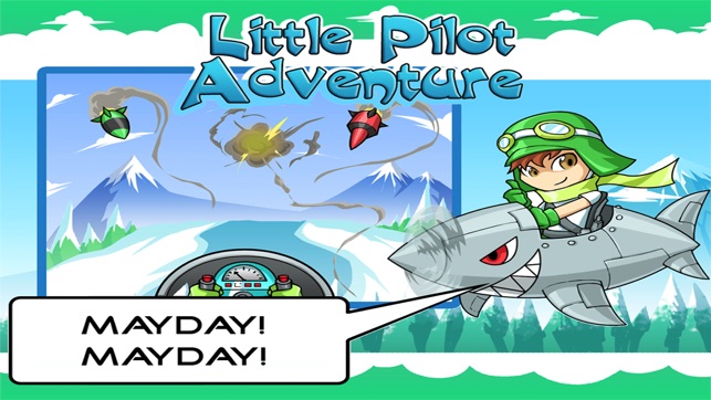 Little Limbo Pilot Adventure - Shark airplane Skies battle(圖2)-速報App