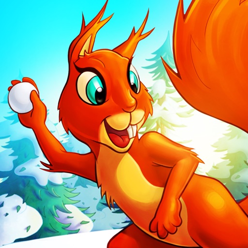 Pato & Friends Snowball Fight HD iOS App