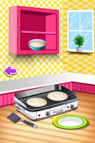 Pancake Maker - For hotdogs, hamburgers, ice cream, pizza & cake lovers – Free girls kids Cooking Game screenshot 3