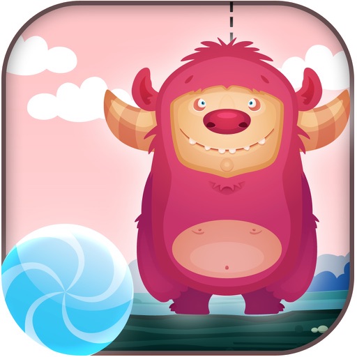 The Cute Monster Puzzle Dash - Rope Cut Strategic Game PRO icon