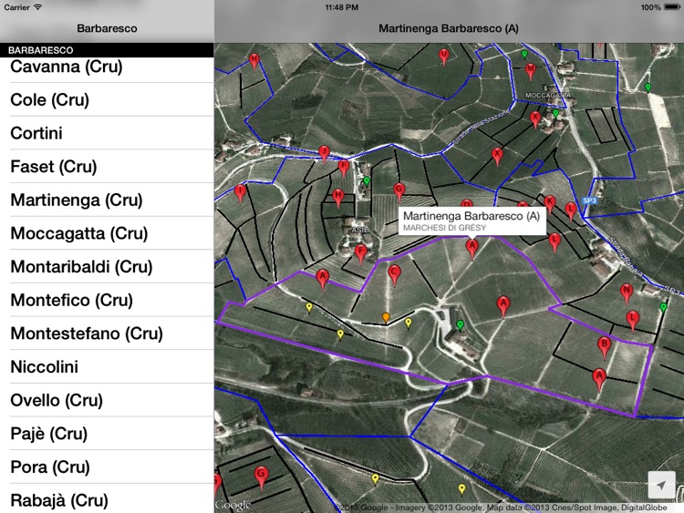 Barbaresco Wine Map screenshot-3
