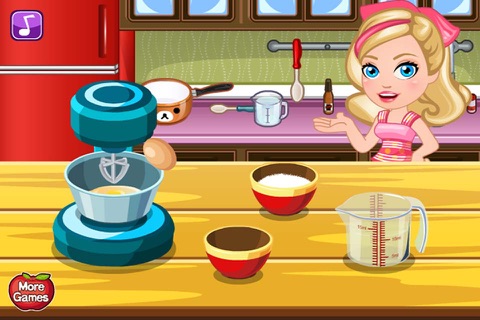 Baby Chef : Apple And Walnut Cake Cooking screenshot 3