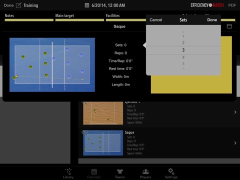 Efficiency Match Lite Volleyball screenshot 4