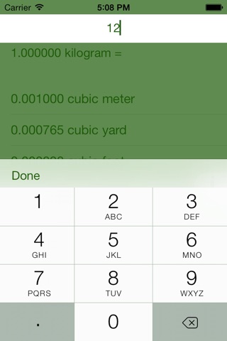 PocketConverter screenshot 4