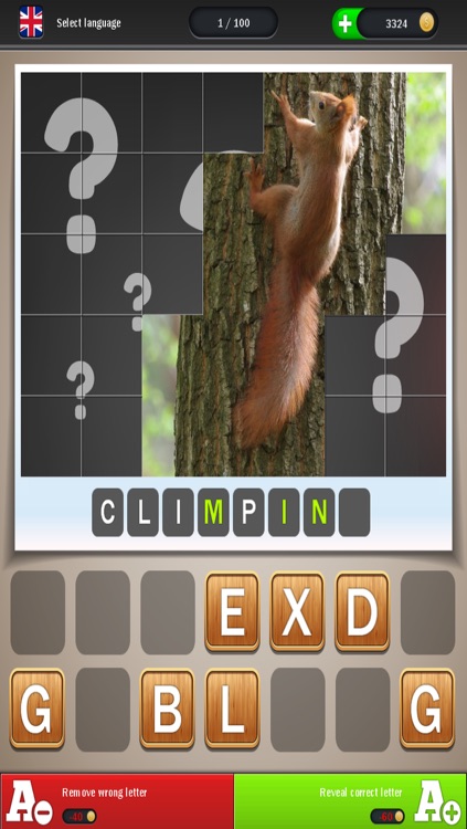 Animals Can Also - Reveal the picture, guess the word and solve the quiz