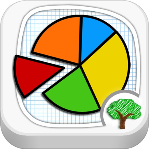 Fractions App By Tap To Learn Icon