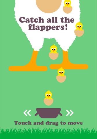 Flapper Fall - Save the falling birds - The chicken is dropping eggs at a fast speed screenshot 2