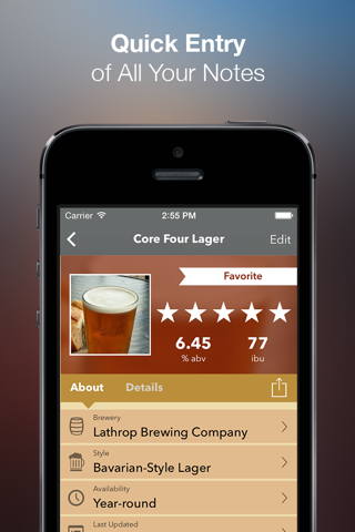 BrewBarrel - Track, Rate, and Store Your Favorite Craft Beers screenshot 3