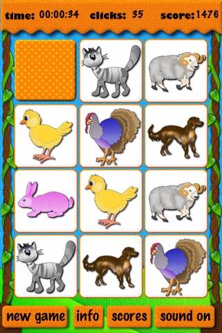 Animal Memory Matching Games screenshot 3
