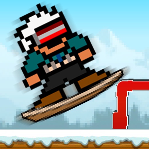 Pixel Snowboard Cross : Trials