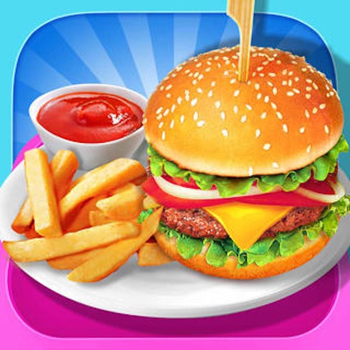 Hamburger Shop - restaurant chef cook dash story iOS App