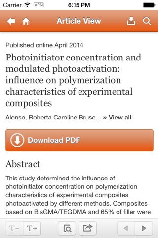 Applied Adhesion Science screenshot 2