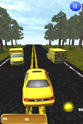 Angry Taxi: 3D Driving Game - FREE Edition screenshot 4