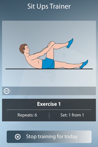 Sit Ups Trainer - Perfect ABS in 42 days screenshot 2