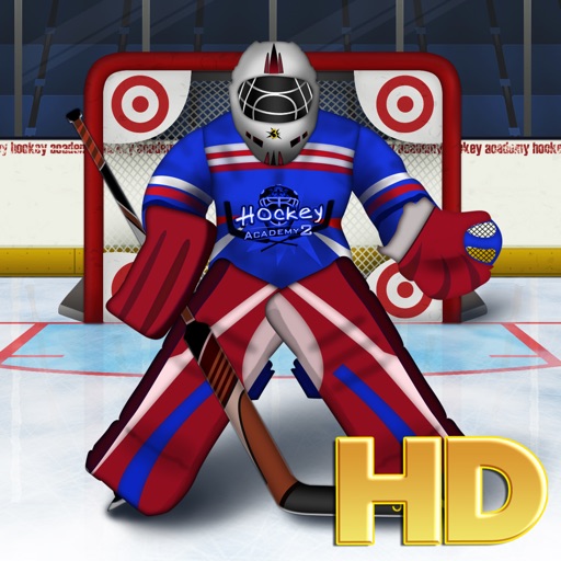 Hockey Academy 2 HD - The new cool free flick sports game - Gold Edition icon