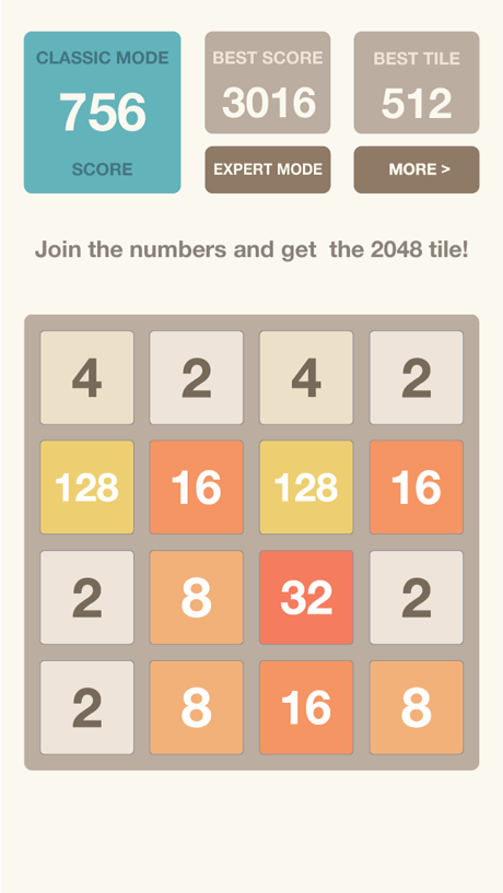 Cheats for 2048 Ultimate Edition
