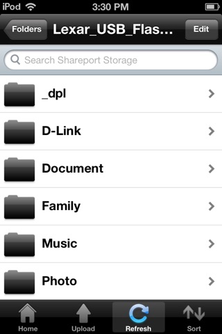 mydlink SharePort screenshot 4